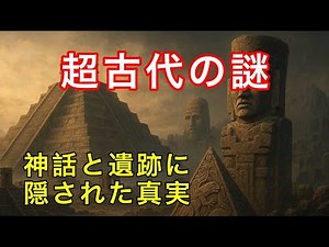 超古代文明の謎と発見！神話と遺跡の驚異の共通点