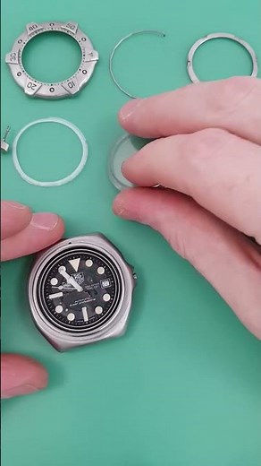 TAG Heuer repair - replacement dial and crown