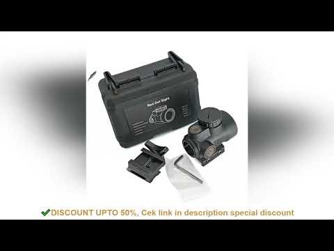 Trijicon SD 1x25 Red Dot Sight with Adjustable LED 2.0 MOA Red Dot