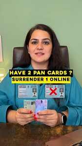 Surrender 1 PAN CARD Easily ONLINE ✅😊 #reels #PanCard #reelitfeelit #GovernmentofIndia #financetips #gurleenkaurtikku #Hareepatti | Haree Patti