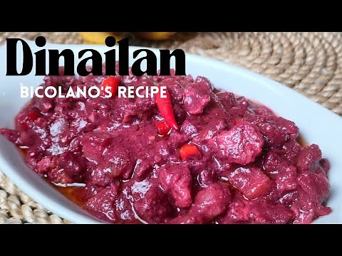 Spicy Dinailan (bicolano's best recipe) also named as balaw.