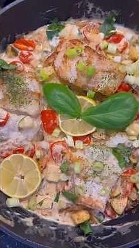 FILET DE JULIENNE 😍 #cuisinefacile #recettefacile #cuisine #cuisinerapide #poisson #idéerecette