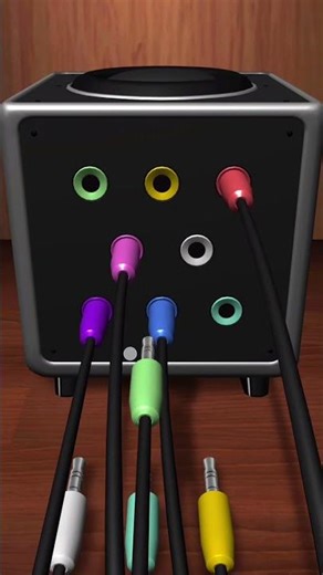music connect wire || #shorts #satisfyingames #trending #games