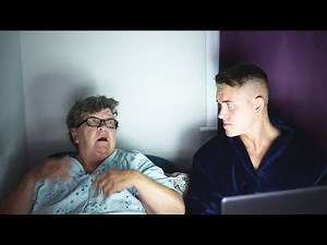 ANGRY GRANDMA HATES SCARY MOVIES!