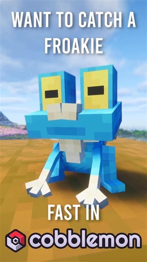 How to Find Froakie FAST in Cobblemon! #cobblemon #minecraft #pokemon