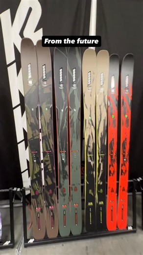 Powder7 Ski Shop on Instagram: "FIRST LOOK at the 2026-2027 @k2.skis Mindbenders. This is a massive overhaul, and K2 has fully redesigned each ski in the collection. They use a stainless-steel-injected powder to form “dark matter.” The material is strategically placed along the edges of the topsheets toward both the tips and tails of the skis to tailor their performance based on their waist width. The tech originated when some skiers at K2 drilled brass weights onto skis as a way to dampen vibra