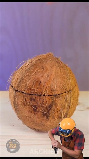 Is This DIY Coconut Lamp a Bright Idea or Just Nuts?! 🥥💡😂 | Archie5