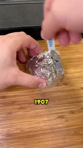Hershey Kisses once had a wrapper problem