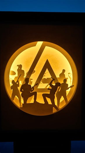 Linkin Park DIY Lightbox 💡#linkinpark
