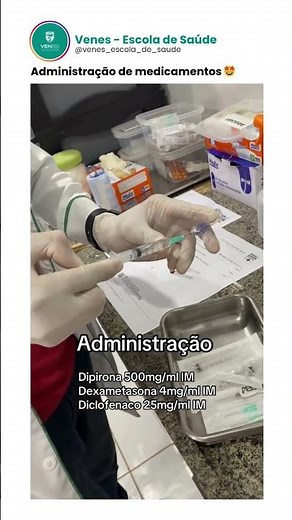 Administração de medicamentos 🤩