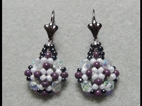 Elegant Beaded Earrings Tutorial