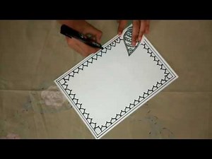 3 easy and beautiful cover page design for school project