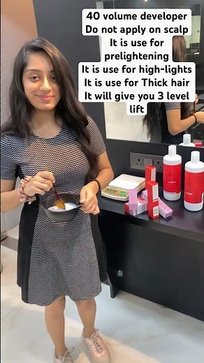 40 volume developer uses / how to use developer / igora royal hair color #shorts #youtubeshorts