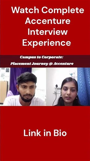 Accenture Hiring Process Explained in 60 Seconds! | Interview Tips & Experience