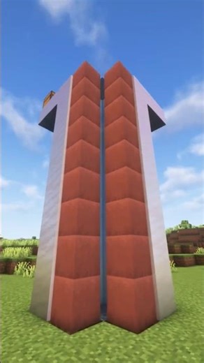 Minecraft Simple Elevator #shorts #minecraft