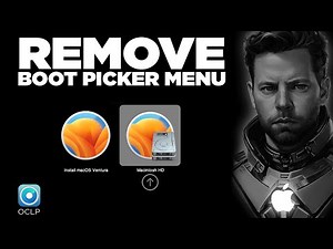 How to Remove the Boot Picker when you first Start up the Mac. OpenCore Legacy Patcher OCLP