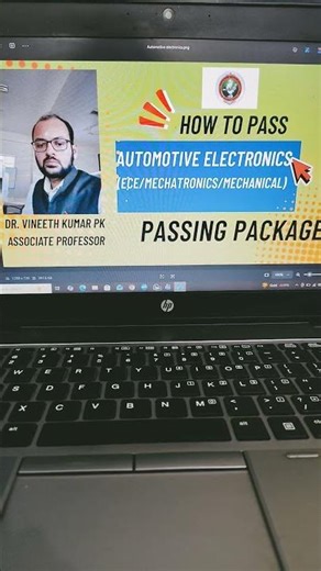 Automotive electronics passing package|VTU syllabus|Passing tips |BE Previous year question papers