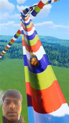 Crazy Crosswise Water Slide Planet Coaster 2