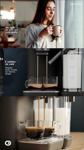 Conheça a Cafeteira Espresso Electrolux Experience ECM70! ☕✨