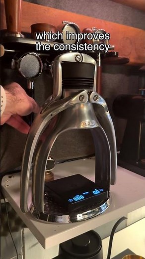 Satisfying - ROK Manual Espresso Lever Machine #espresso #coffeeaddict #coffeemachines