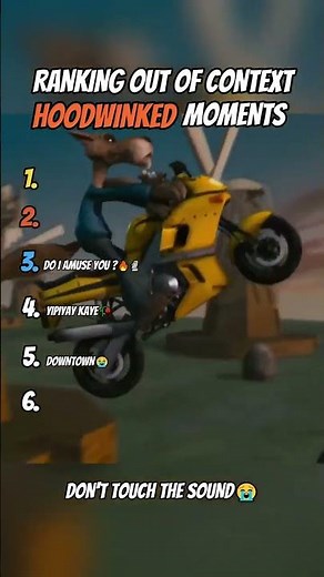 Ranking out of context Hoodwinked Moments 😭