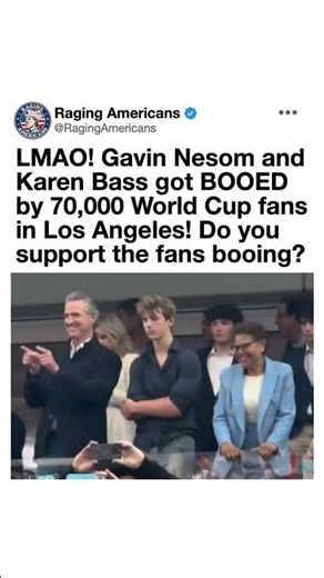 Gavin Newsom Booed? Viral Stadium Moment 👀