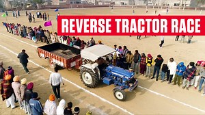 2.9M views · 1.9K reactions | People in Punjab don’t race with cars or animals but with tractors and trolley trucks, that too by driving in reverse. #OMGIndia | HISTORY | Facebook