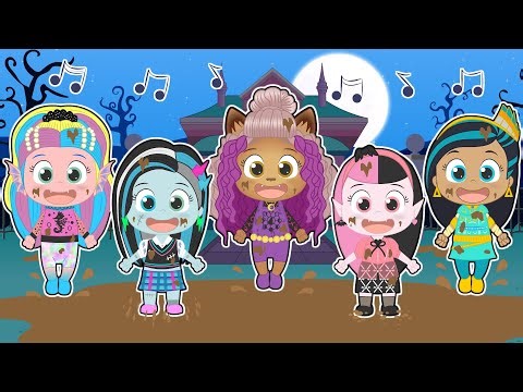 CINCO BEBÉS 🧟‍♀️🧛🏽‍♀️ Con las Chicas Monstruo