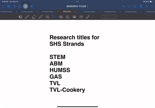 Research titles #docedpadama
