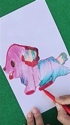 Drawing Paint Art cute kawaii satisfying speed art shorts