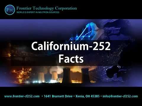 Californium-252 Facts