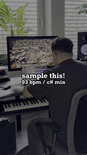 Sample this! - 93 bpm / c# min 🎸🌅...#sample #samplethis #latin #guitar #modern