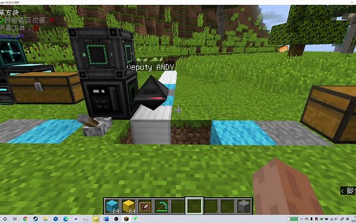 MC-mod介绍-Opencomputer/开放式电脑-初阶篇-part_3-机器人的使用