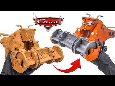 Ultimate Disney Pixar Cars Restoration ASMR | Frank the Combine Deep Cleaning & Shine Transformation