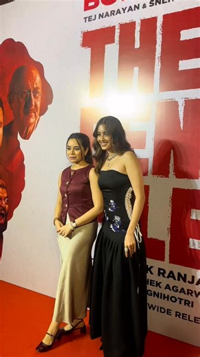 Beautiful 😍 Simrat Kaur At The Press Conference For The Bengal Files. | Indian Television Academy