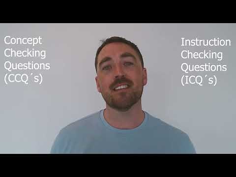 Crystal Clear Classrooms: Ensuring clarity in your language classes with CCQ´s and ICQ´s