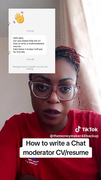 Create an Outstanding Chat Moderator CV Easily
