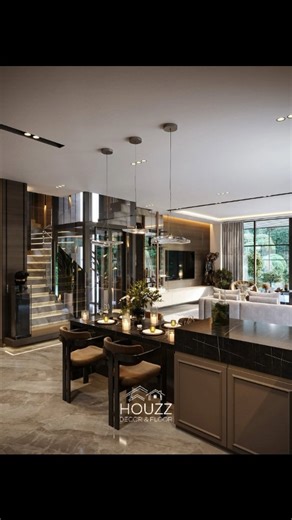 houzzdecorandfloors on Instagram: "houzzdecor4 Transform Your Villa into a Masterpiece with Houzz Decor! Discover luxury interior design solutions for your dream villa: Sponsored Lounge Designs 10i Elegant Dining Areas - 1 Cozy Bedrooms Modern Lighting Concepts 6 Customized Aesthetic Themes From vision to reality, we craft every space with perfection and elegance, ° Karachi I Islamabad DM us to book your consultation today! #HouzzDecor #VillalnteriorDesign #LuxuryLiving #ModernInteriors #Karachi