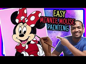 How to Paint Minnie Mouse For Beginners