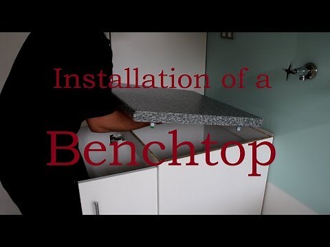 Installing a Laundry Benchtop (Laundry Renovation Part 7)