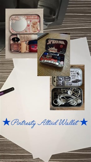 ✨🌌Starry night inspired Altoid Wallet ✨👝🌃#starrynight #shorts #diy #viral #cool