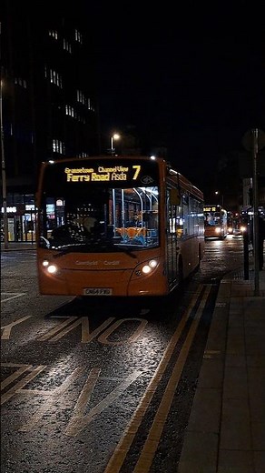 3 different Cardiff Buses arriving at Cardiff Bus Interchange #cardiffbus #buses