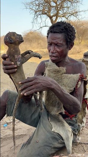 ⁠Living the roots of the Hadzabe tradition.