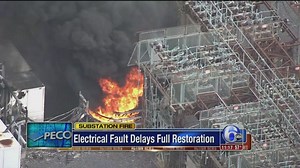 PECO working to restore power after substation fire in North Philadelphia