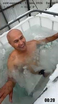 Ice Bath Experience: How Cold Exposure Clears Anxiety, Trains Discipline, and Resets the Mind #rge