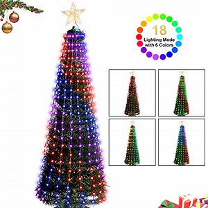 Watch Color Changing Christmas Tree with 18 Dynamic Lighting Modes on Amazon Live