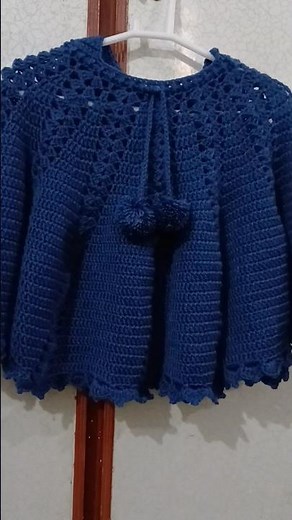 crochet hood poncho #new #crochettop #crochetcrosai #foryou #trend #sweater #poncho
