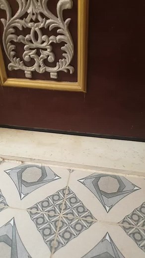 Decorative Tiled Floor with Insect Control Tips