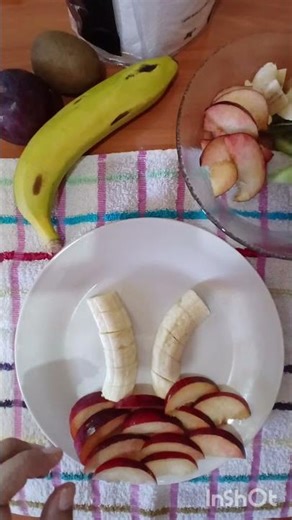 Sencillo! decoración con frutas =🥝🍌🍒