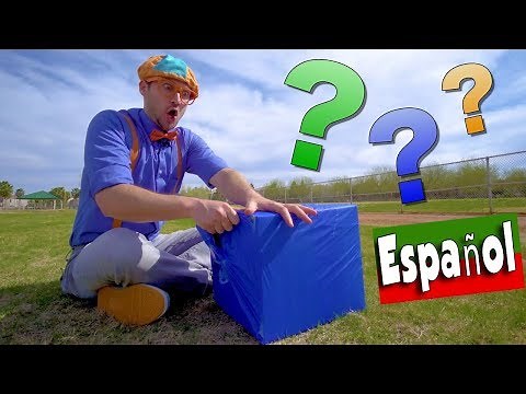 Aprende Los Colores para Niños Pequeños con Blippi Español | CAJAS DE COLORES